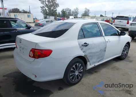 2009 Toyota Corolla z USA, uszkodzony, nr VIN 1NXBU40E79Z011644